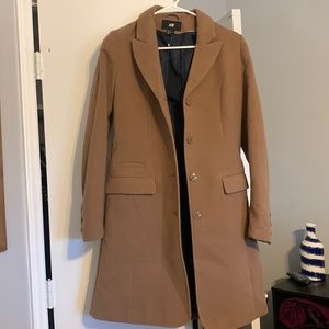 Camel H&M Pea Coat
